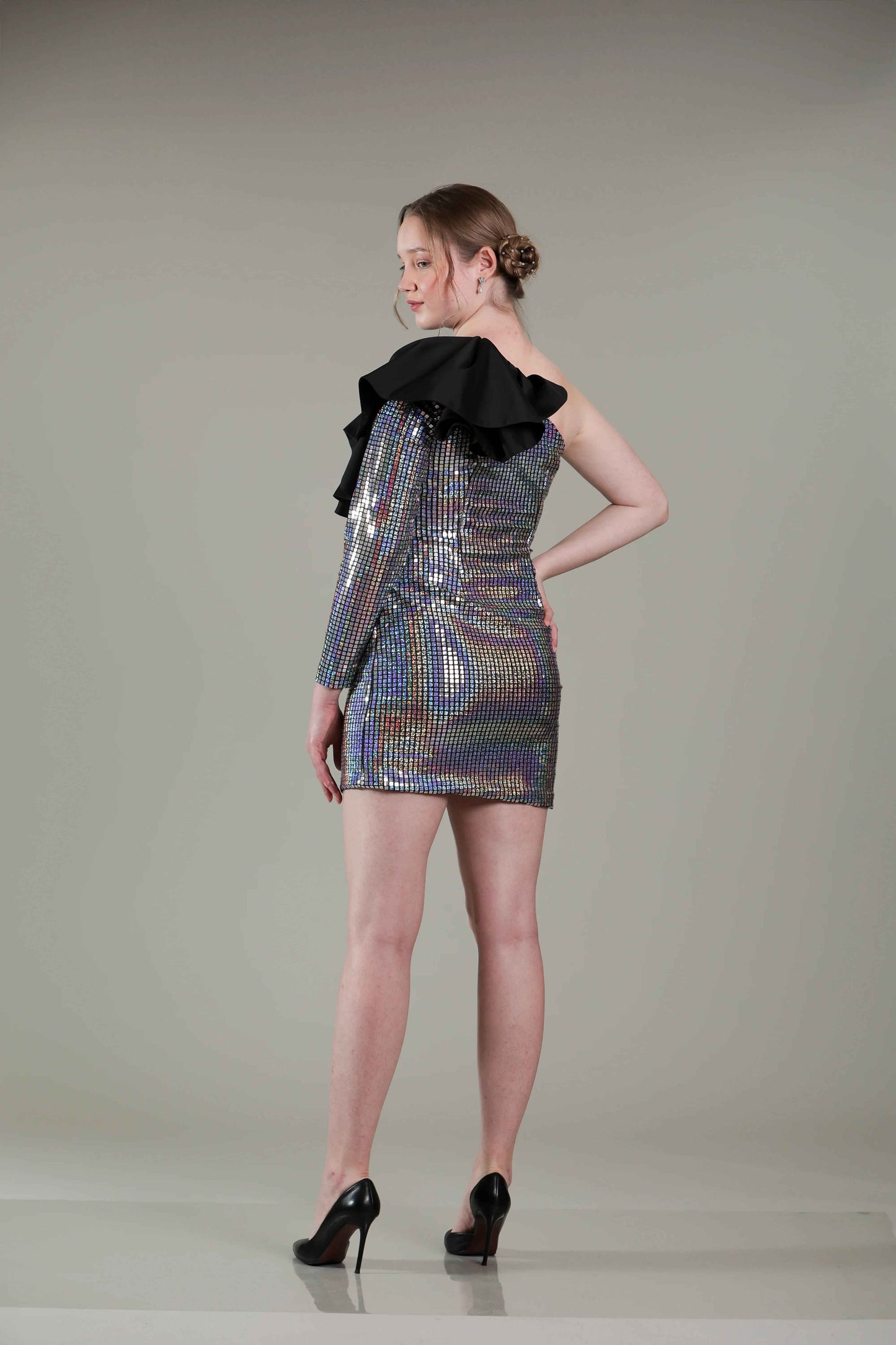 Silver Shimmer Dress - Sakshi Narula