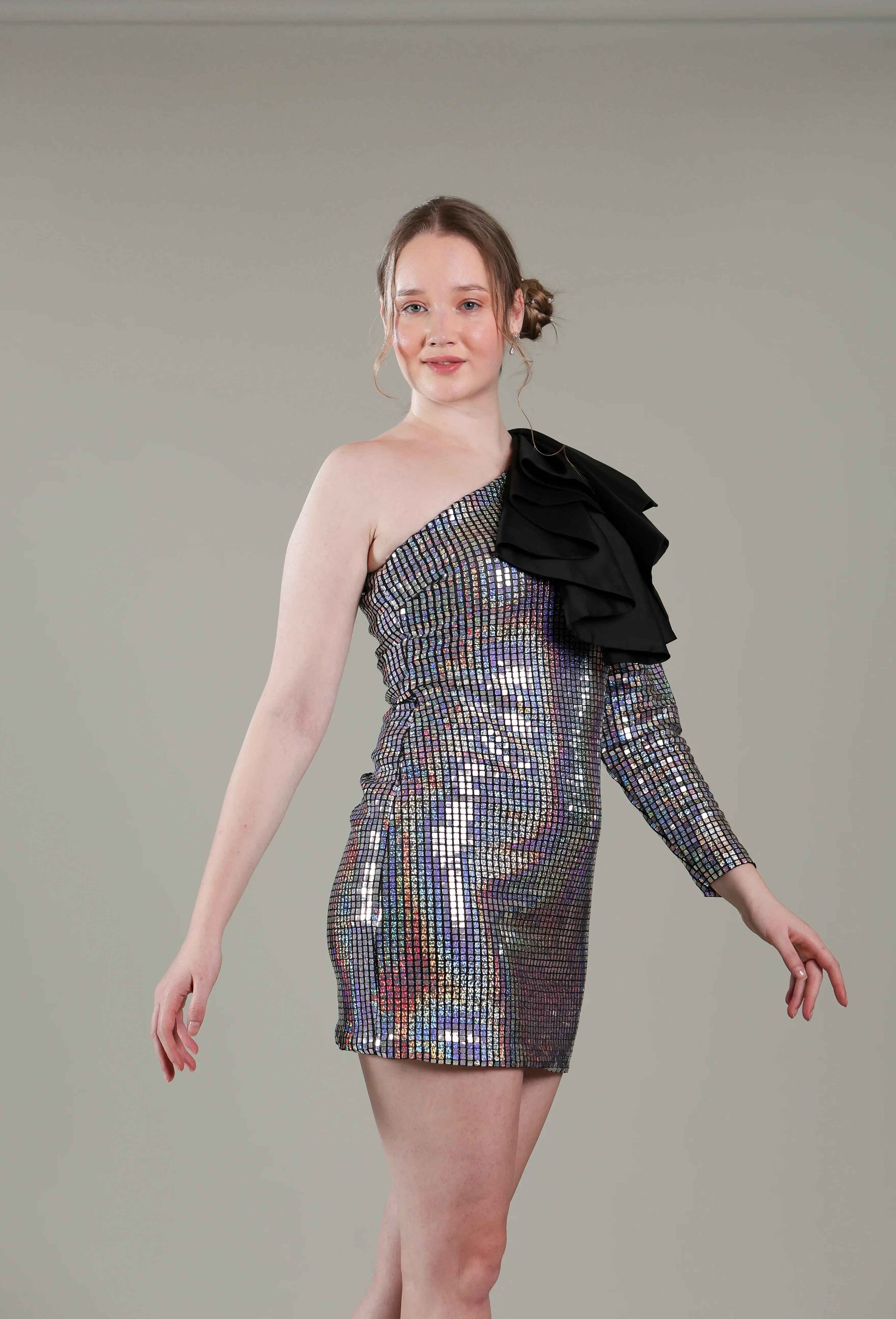 Silver Shimmer Dress - Sakshi Narula