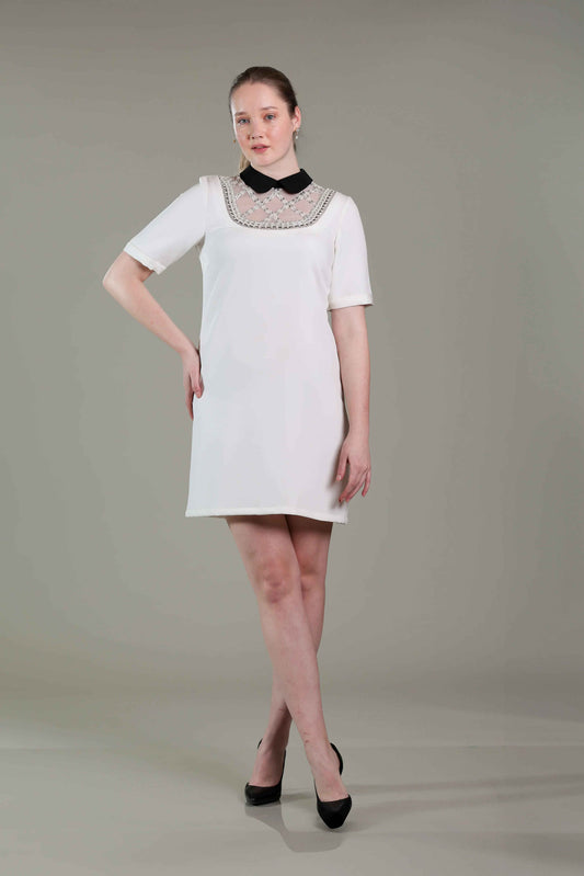 Ivory White Dress - Sakshi Narula