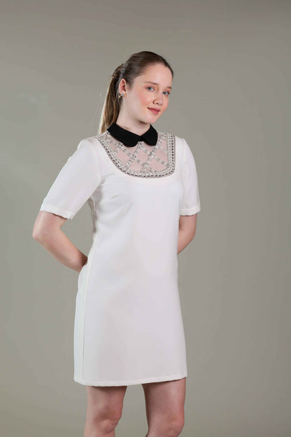 Ivory White Dress - Sakshi Narula