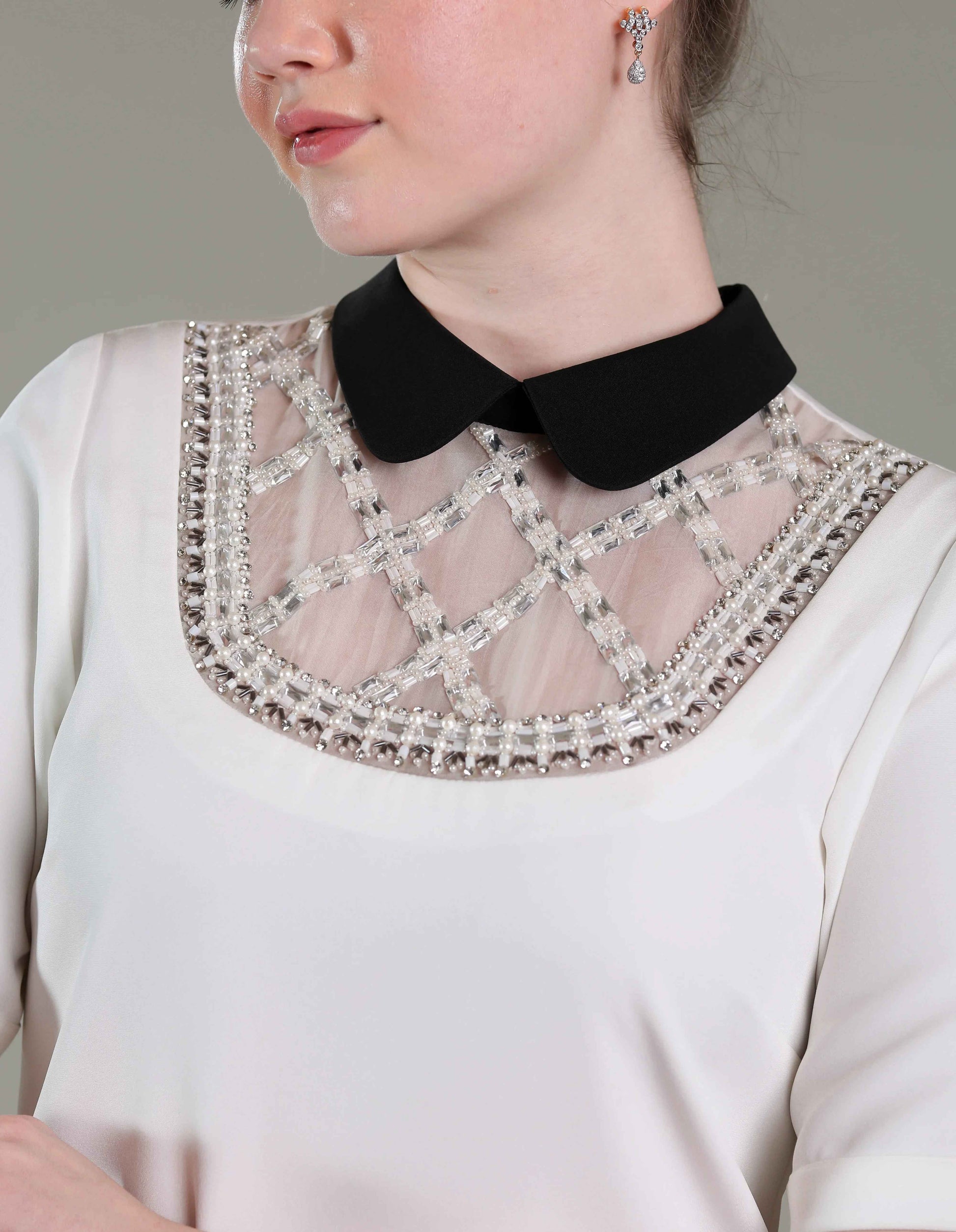 Ivory White Dress - Sakshi Narula