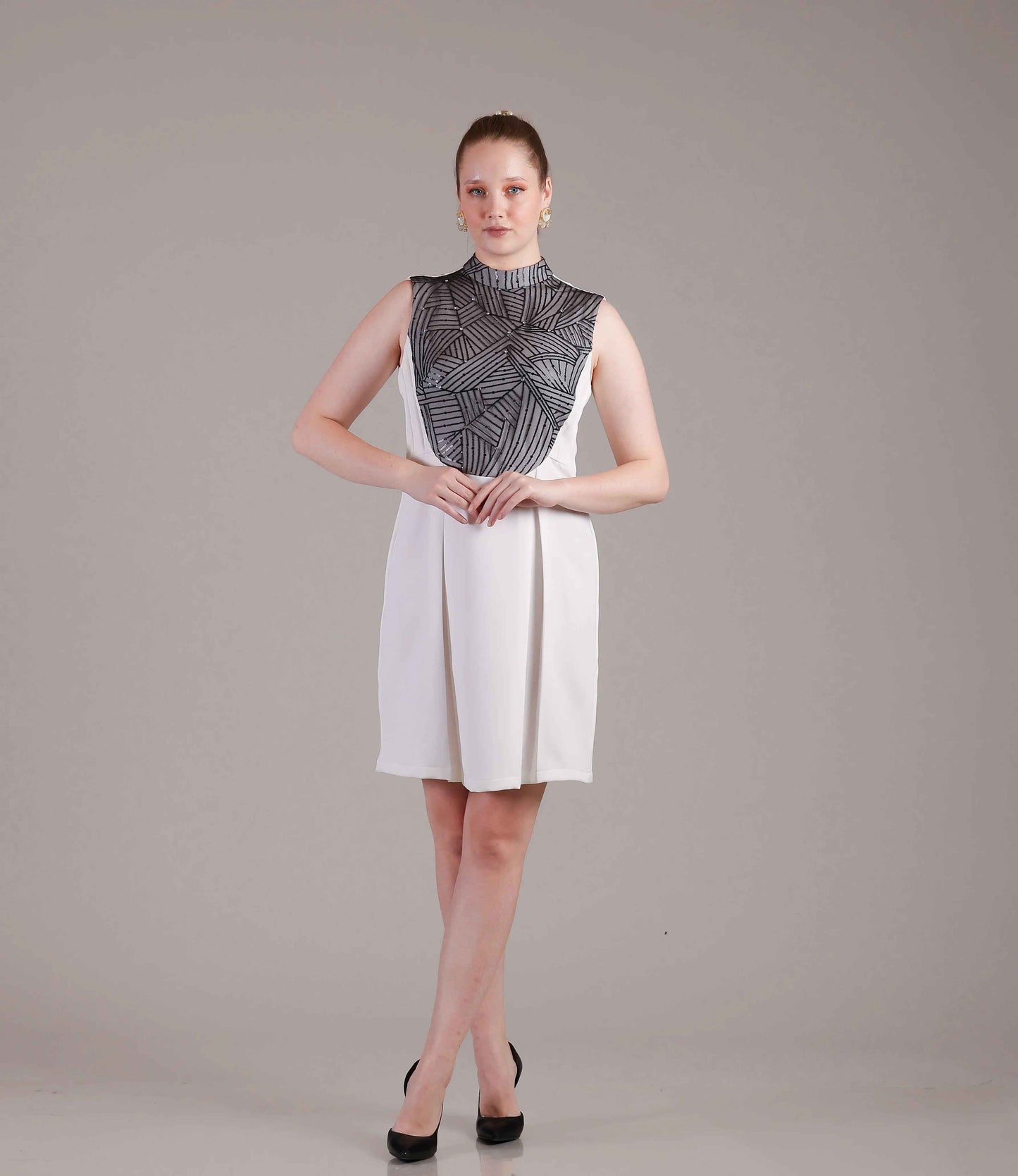 Ivory White Dress - Sakshi Narula