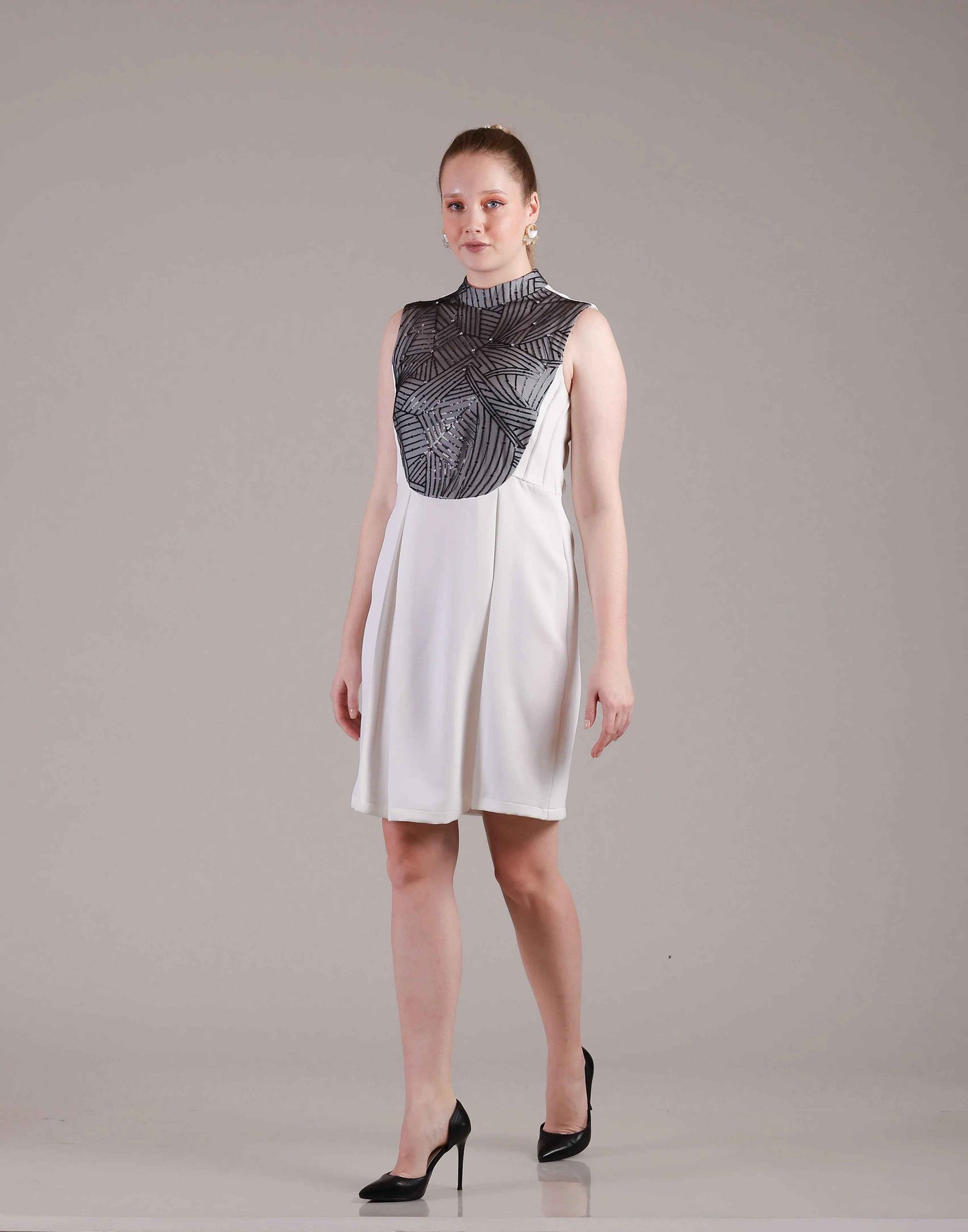 Ivory White Dress - Sakshi Narula