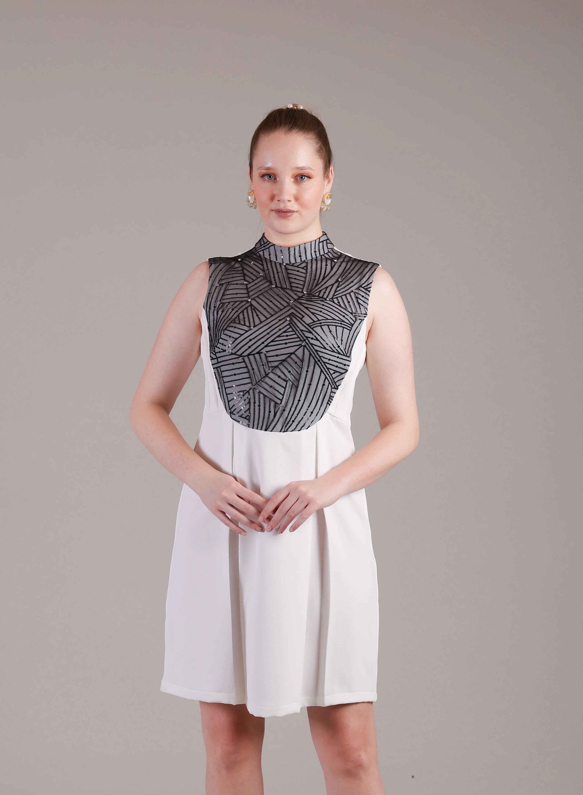 Ivory White Dress - Sakshi Narula