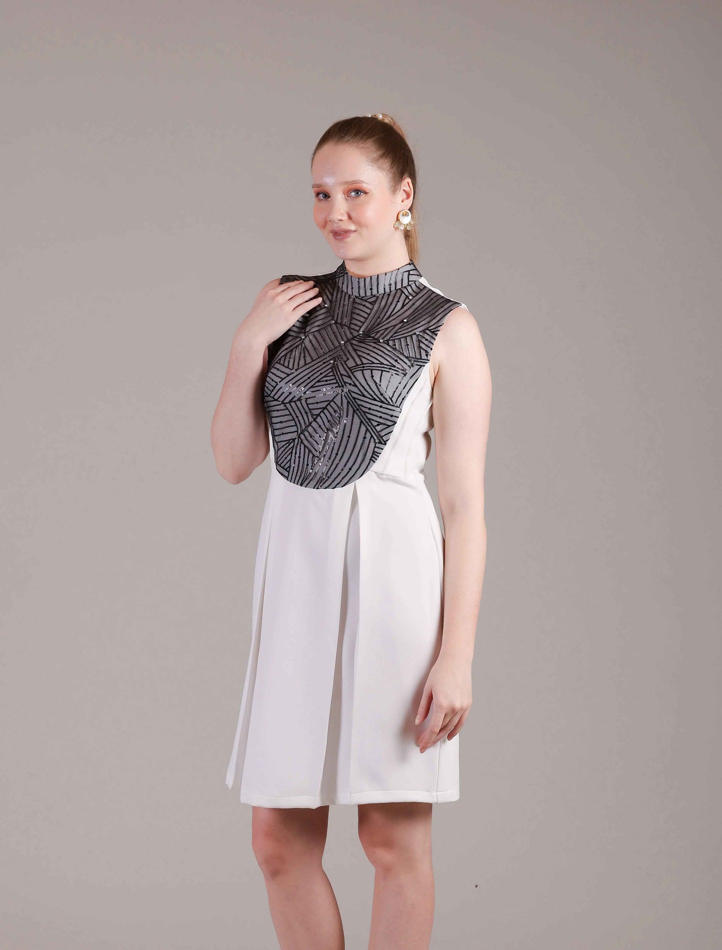 Ivory White Dress - Sakshi Narula