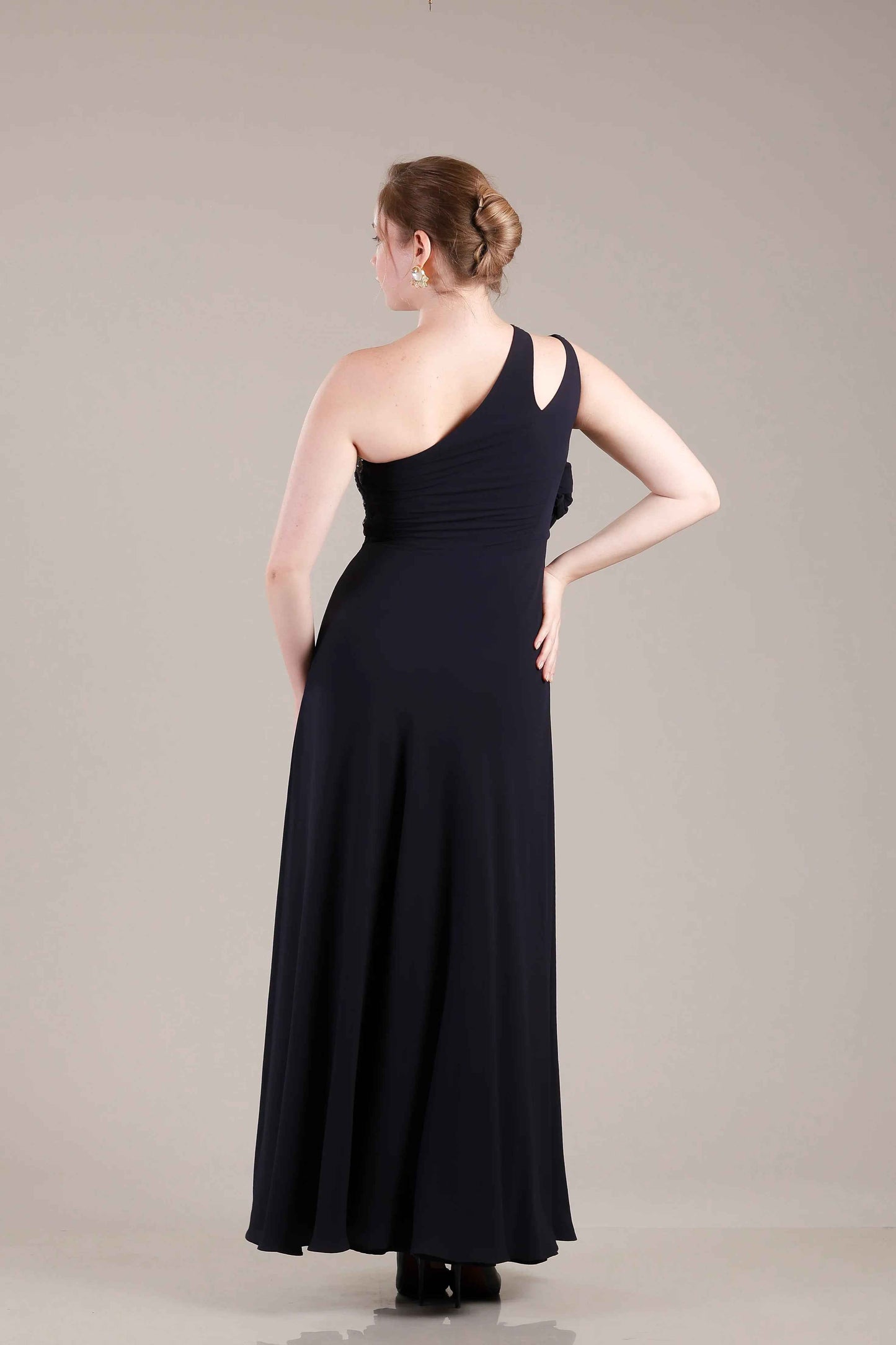 Navy Blue Gown - Sakshi Narula