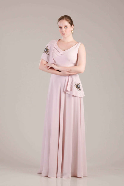 Rose Pink Gown - Sakshi Narula