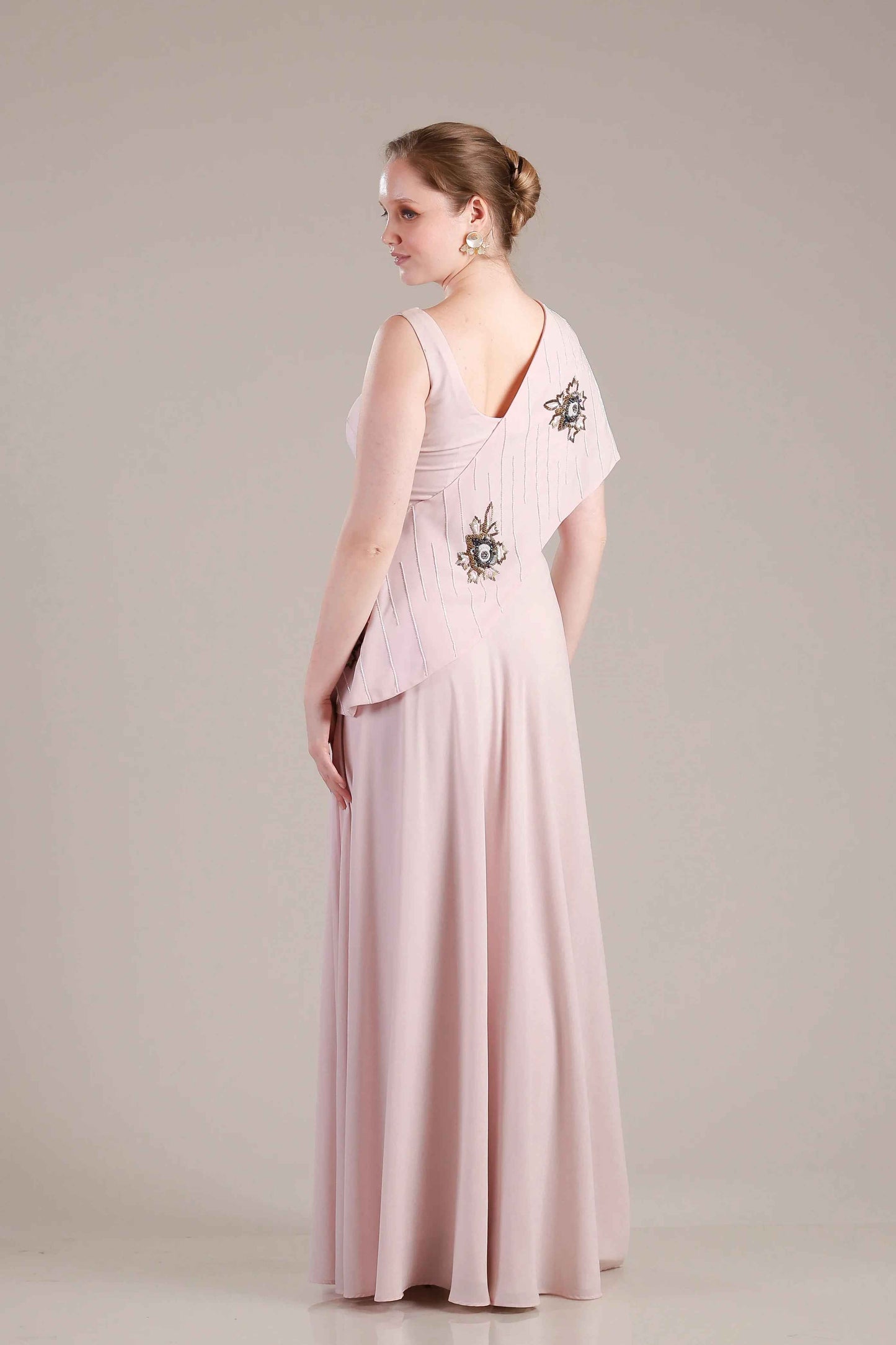 Rose Pink Gown - Sakshi Narula