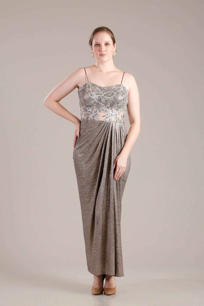 Grey Gown - Sakshi Narula