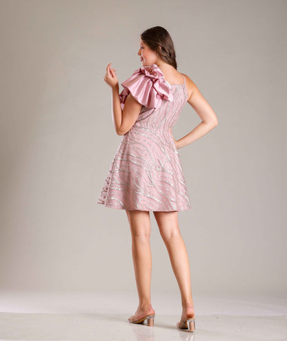 Rose Pink Dress - Sakshi Narula