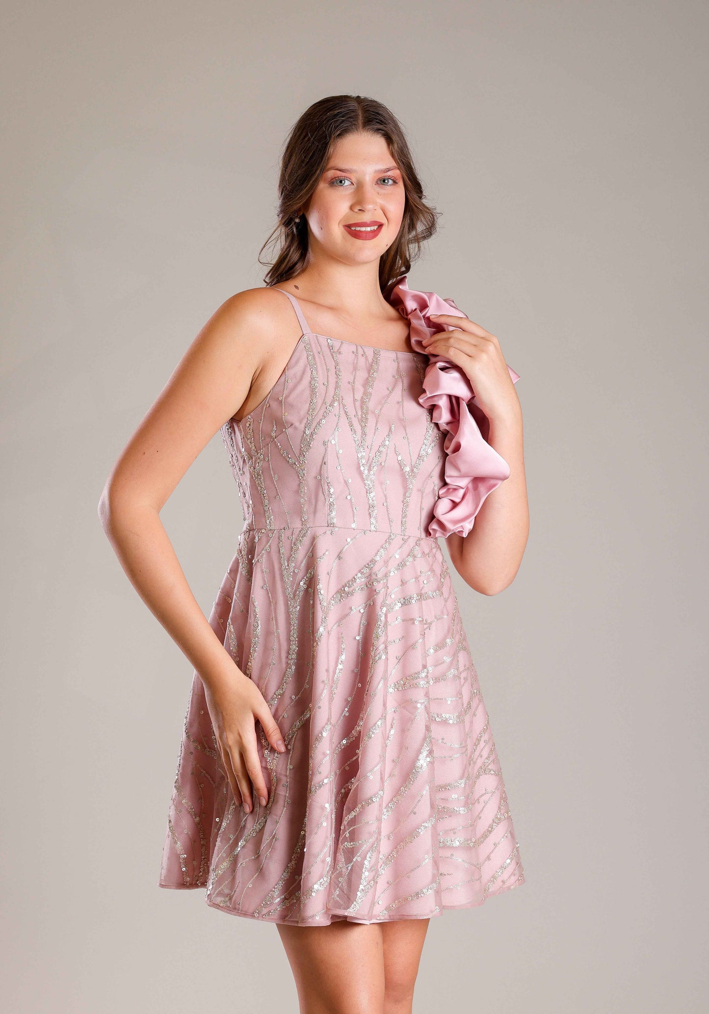 Rose Pink Dress - Sakshi Narula