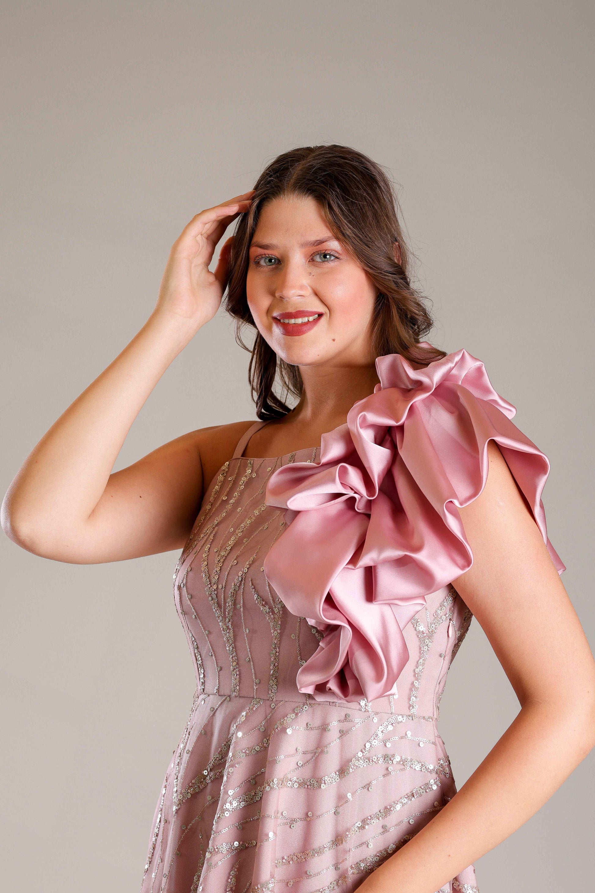 Rose Pink Dress - Sakshi Narula